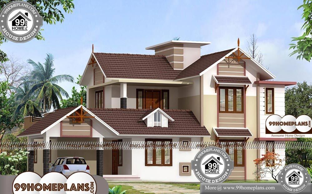 Architectural House Plans - 2 Story 2400 sqft-Home