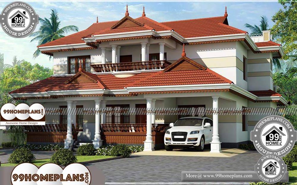 Beautiful House Plans With Photos In Kerala - 2 Story 2664 sqft-Home