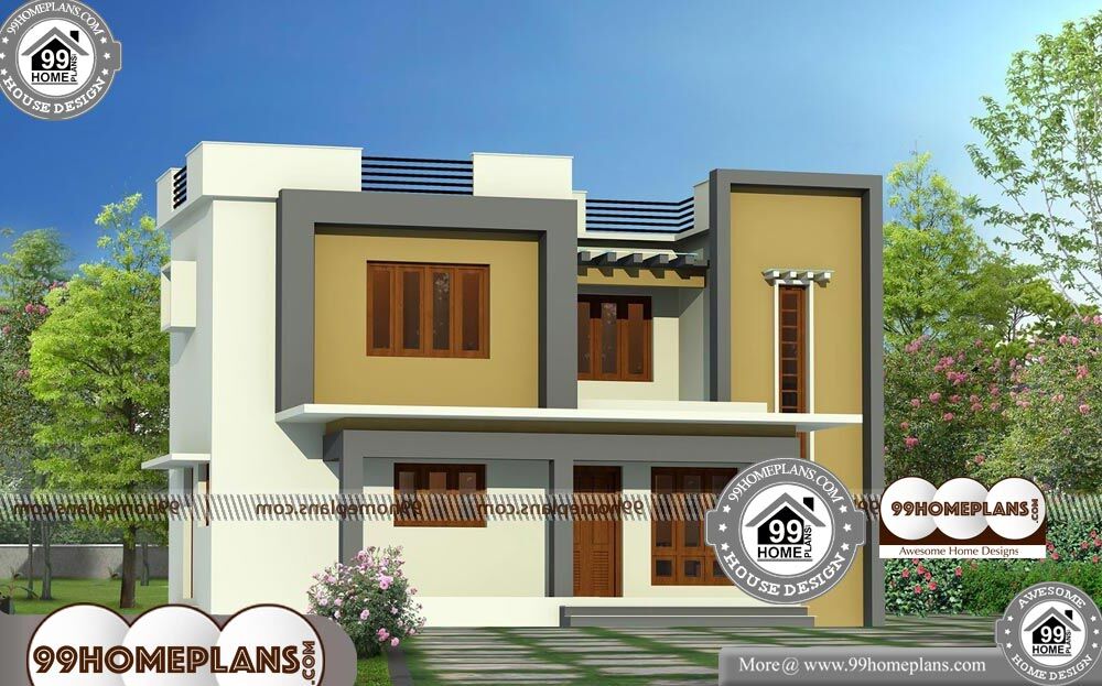 City House Plans - 2 Story 2060 sqft-Home