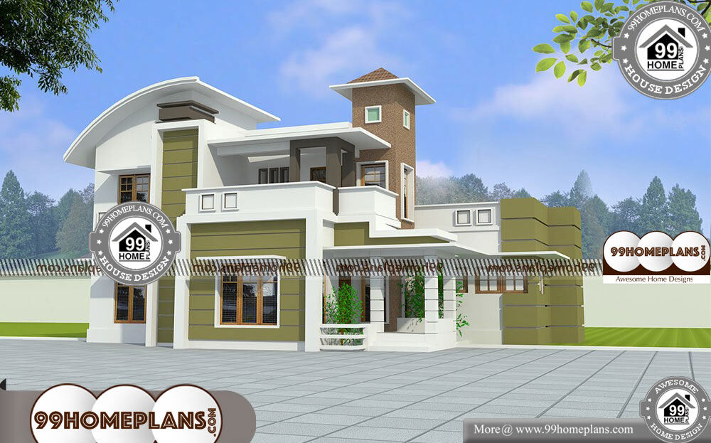 Contemporary Farmhouse Plans With Photos - 2 Story 2574 sqft-Home