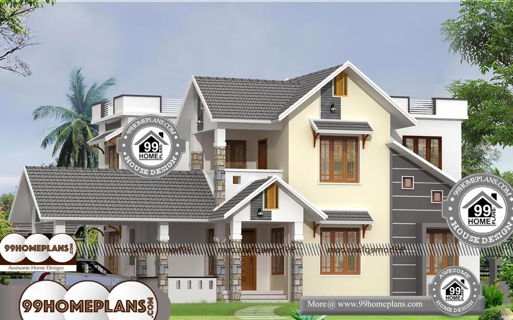 Craftsman House Plans - 2 Story 1900 sqft-Home
