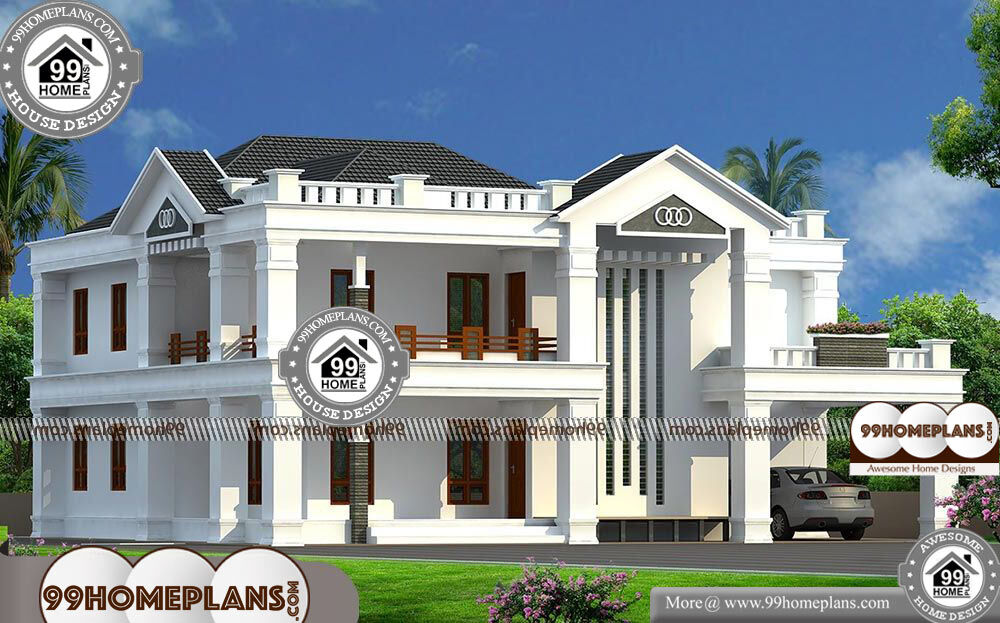 Double Story Bungalow Design - 2 Story 2998 sqft-Home