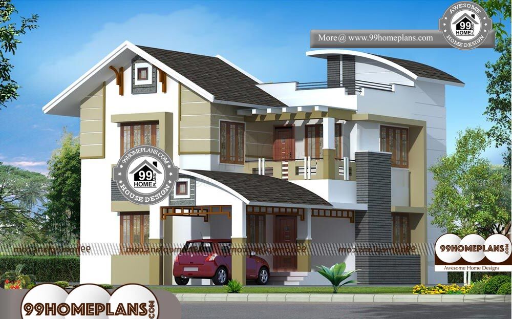 Duplex House Design - 2 Story 2125 sqft-Home
