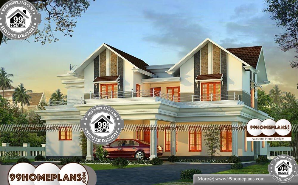 Elevated House Plans - 2 Story 2850 sqft-Home