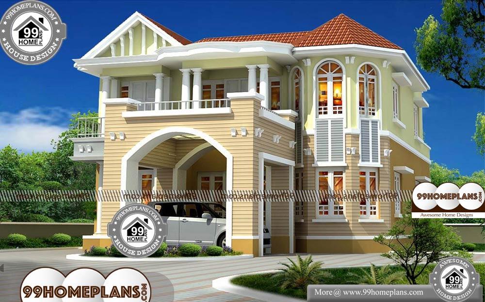 European Home Plans With Photos - 2 Story 2590 sqft-Home