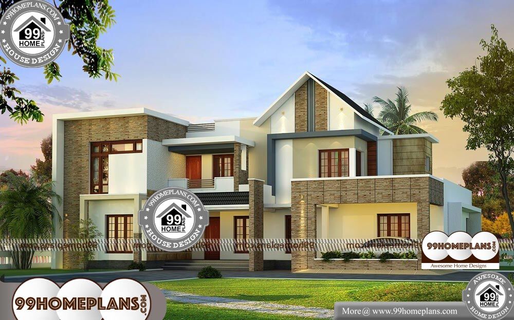 Family House Plans - 2 Story 3602 sqft-Home