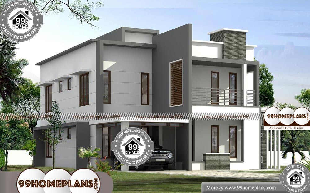 Floor Plans For 4 Bedroom House - 2 Story 2845 sqft-Home