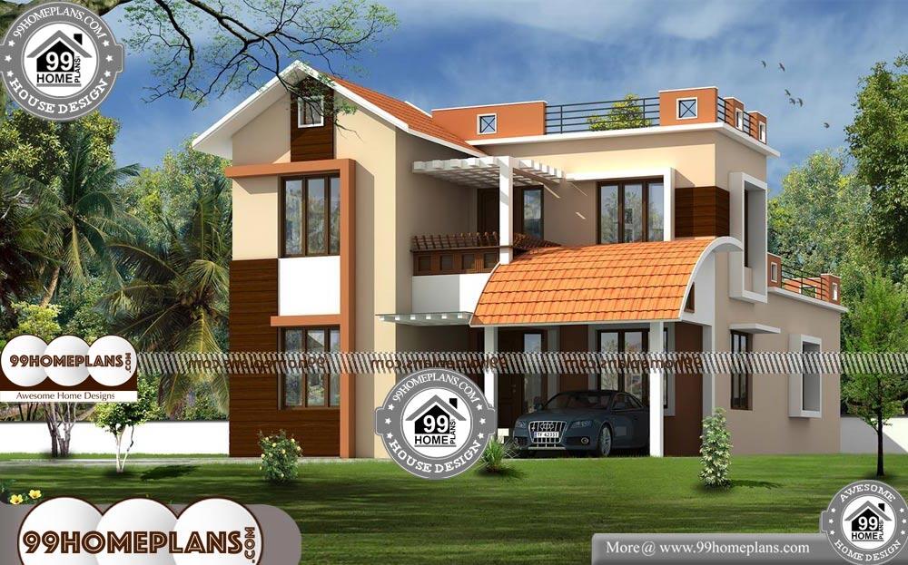 Four Bedroom House Plans - 2 Story 2178 sqft-Home