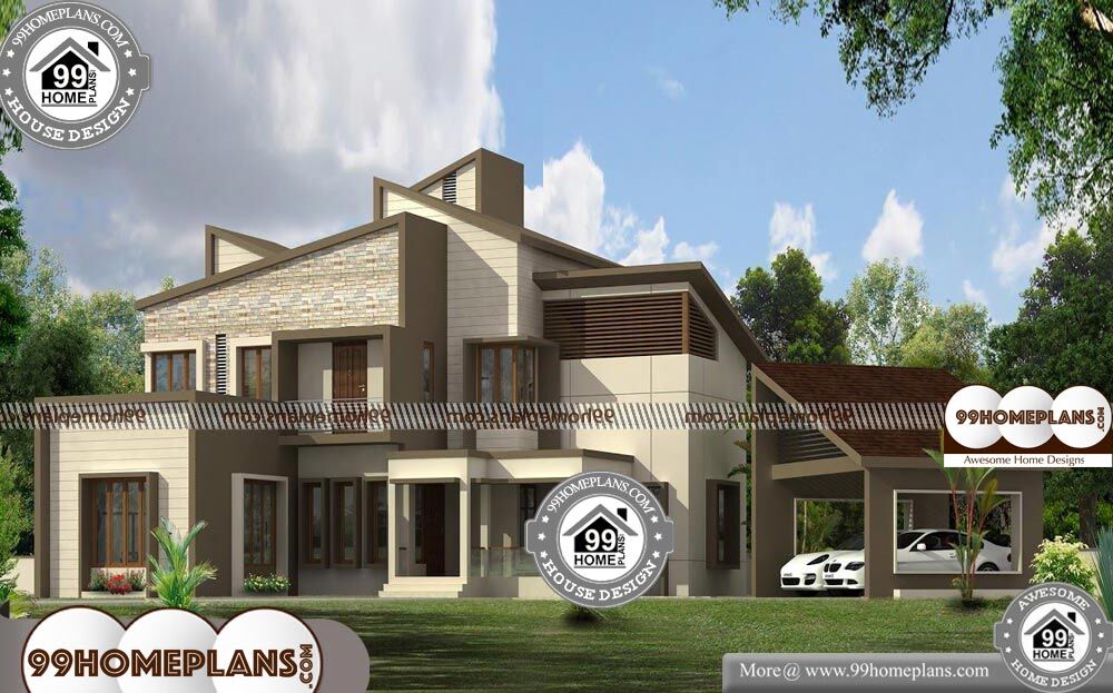 Four Bedroom House Plans - 2 Story 3235 sqft-Home