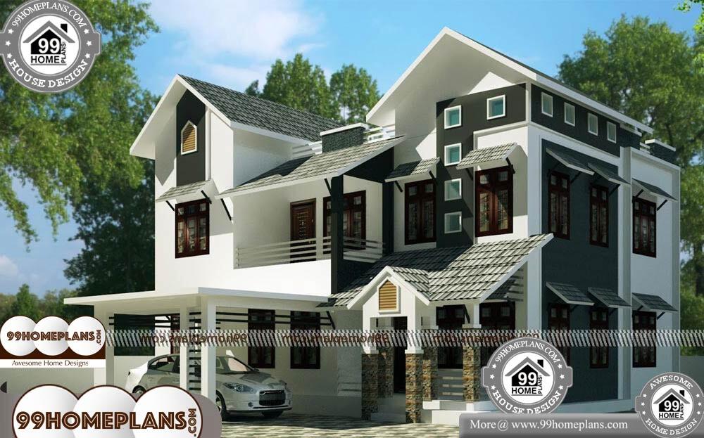 Free Home Design Plans - 2 Story 1900 sqft-Home