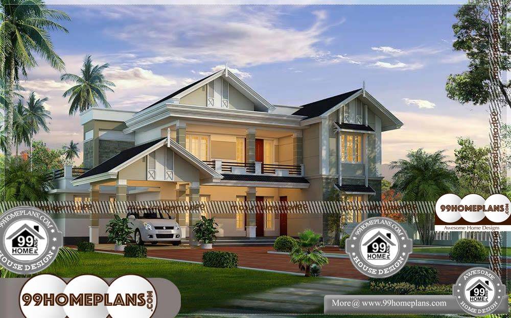 Free Home Plans Online - 2 Story 3200 sqft-Home