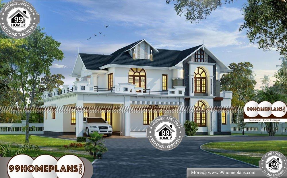 Front Design Of House In Small Budget - 2 Story 2927 sqft-Home