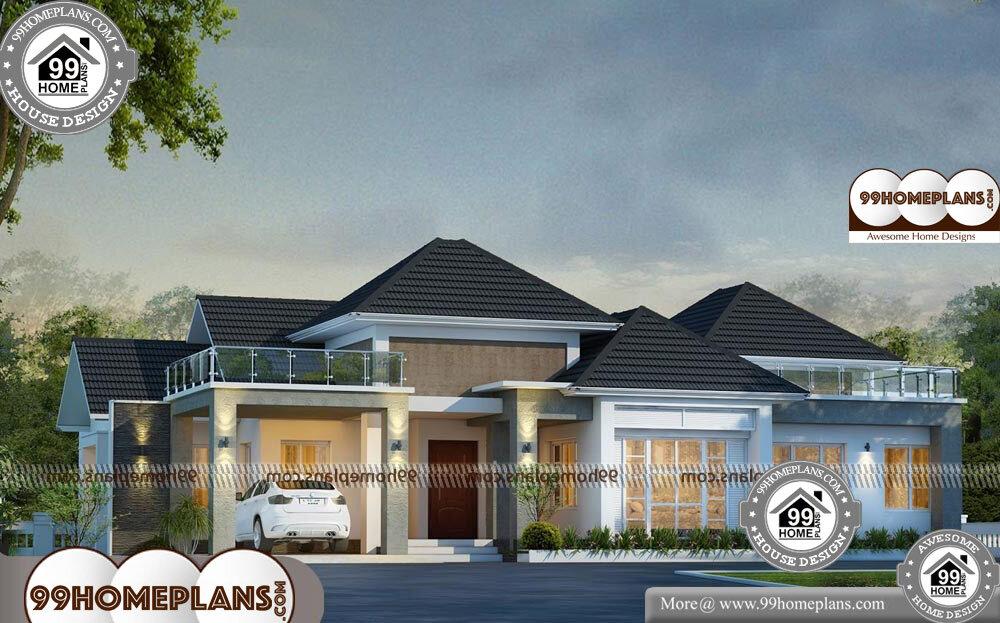 Front Elevation Designs For Ground Floor House - Single Story 3131 sqft-Home