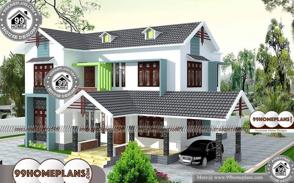 Home Design Kerala - 2 Story 2150 sqft-Home
