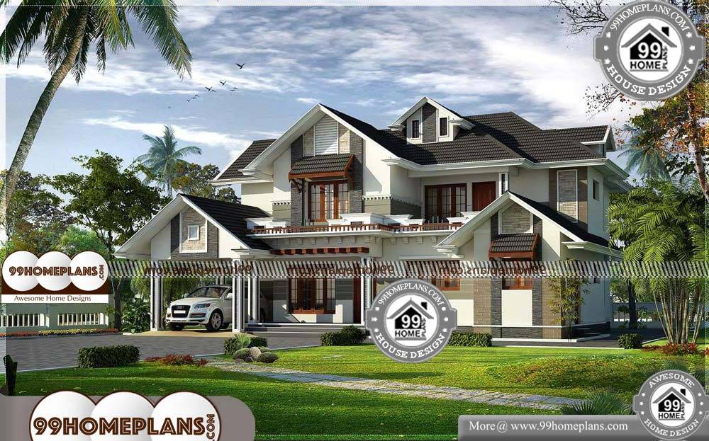 Home Plans India - 2 Story 2756 sqft-Home