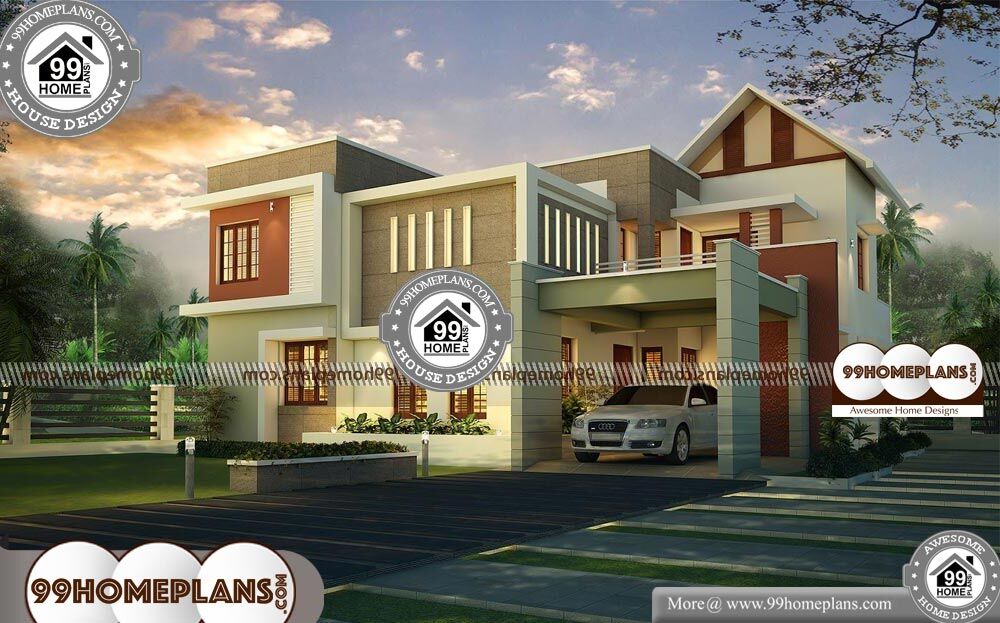 House Design Front View - 2 Story 2975 sqft-Home