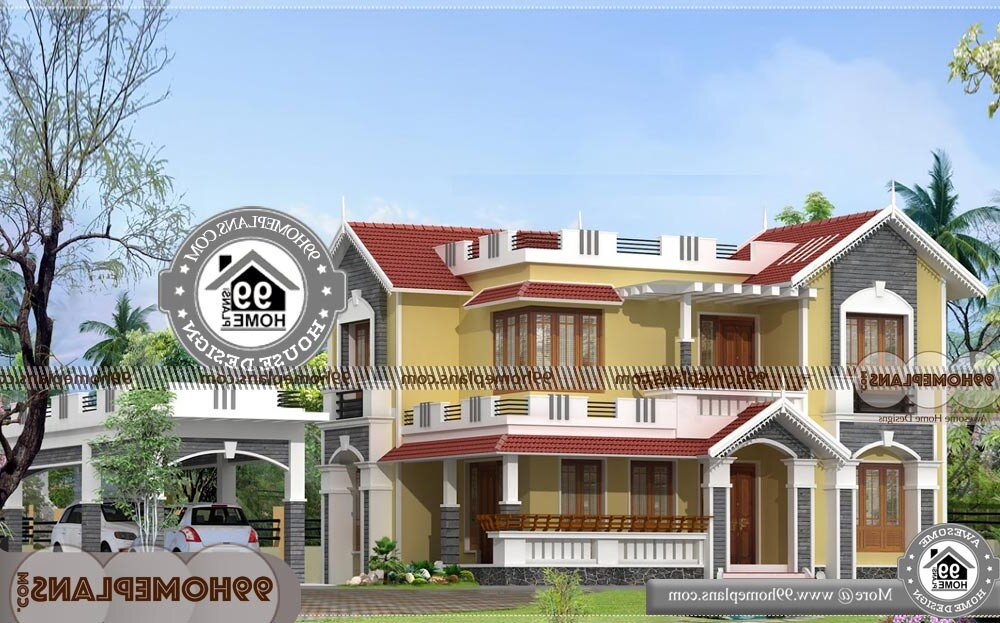 House Elevation Design - 2 Story 2264 sqft-Home