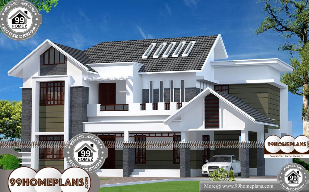 House Elevation Models - 2 Story 2800 sqft-Home