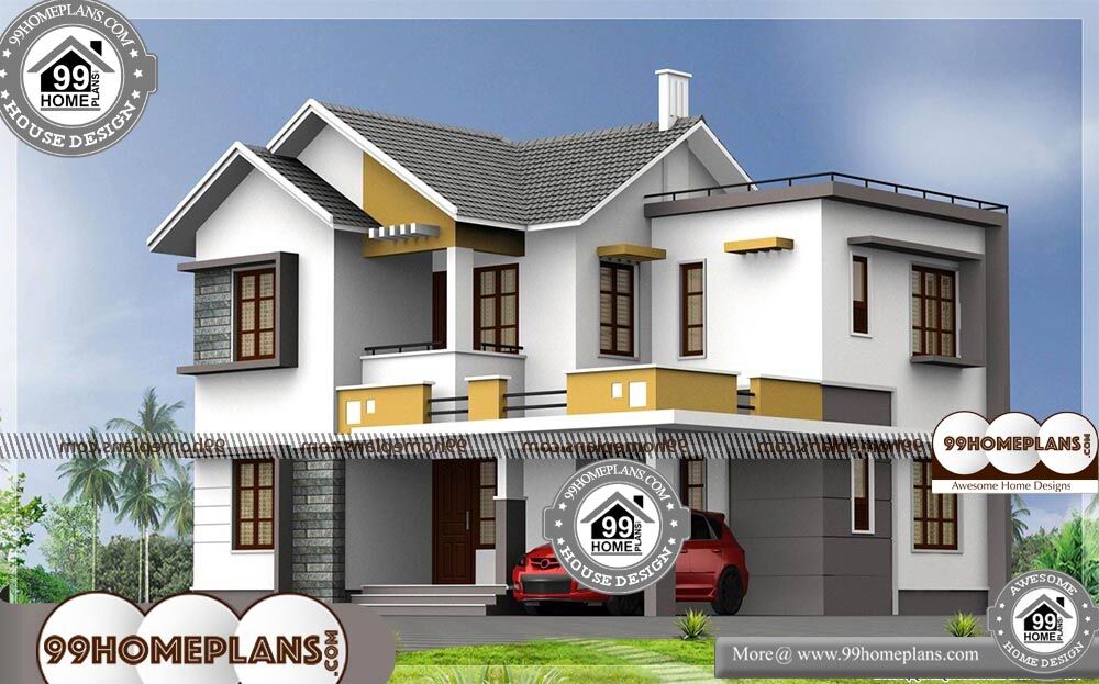 House Plans 4 Bedroom 2 Story - 2 Story 2400 sqft-Home