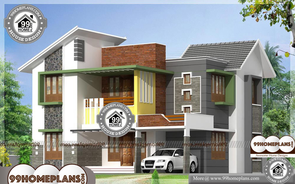 House Plans Kerala Style - 2 Story 2081 sqft-Home