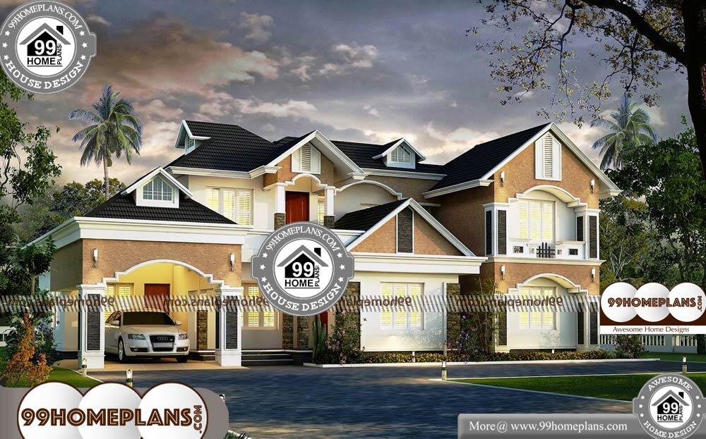 House Plans With Pictures And Cost To Build - 2 Story 2850 sqft-Home