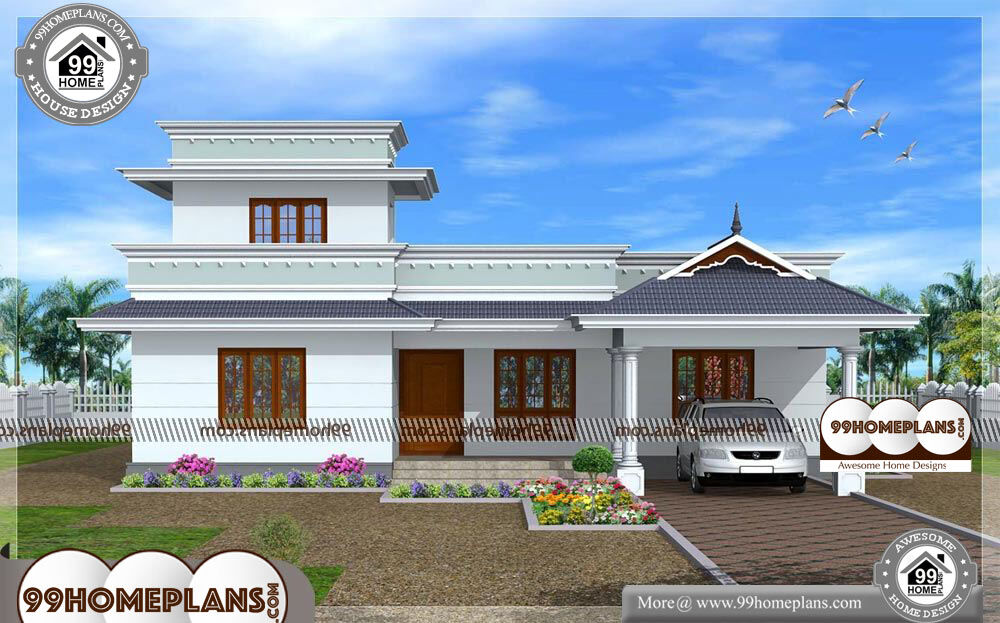  Indian  Home  Design  Single  Floor  Traditional Homes with 