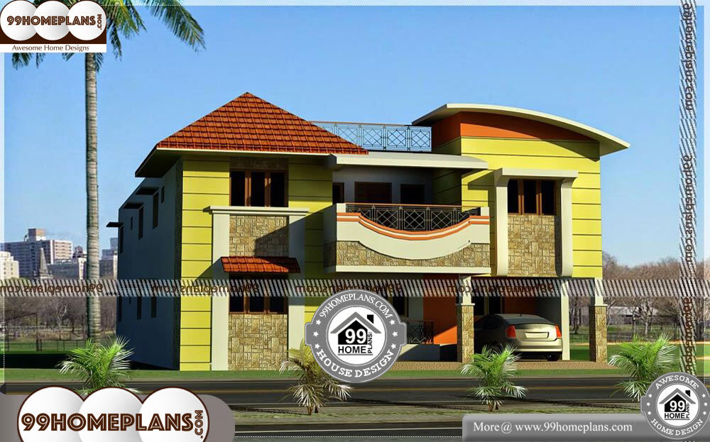 Indian House Architecture Design - 2 Story 5284 sqft-Home