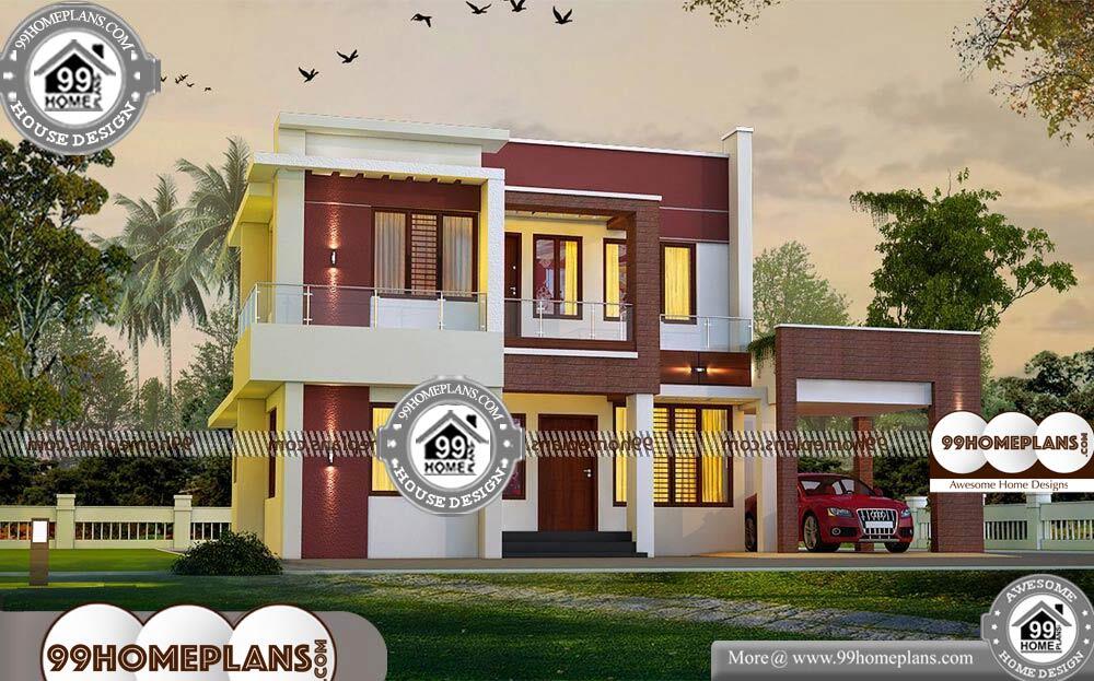 Indian New House Plan Design 2 Story 2225 sqft Home