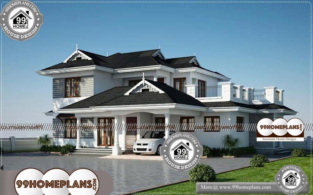 Indian Small Home Design Photos - 2 Story 2650 sqft-Home