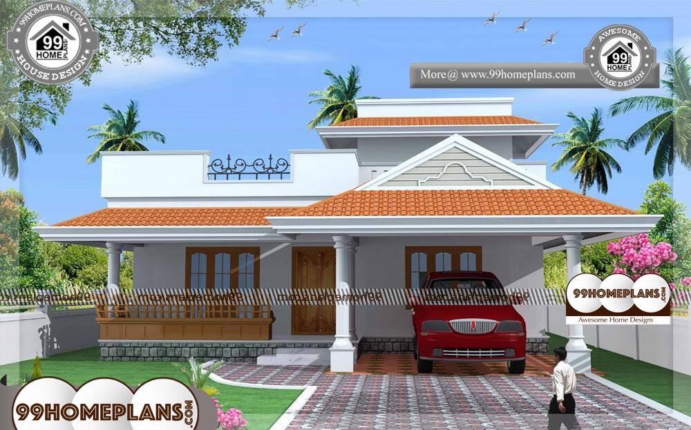 Kerala Design Houses With Photos - Single Story 1500 sqft-Home