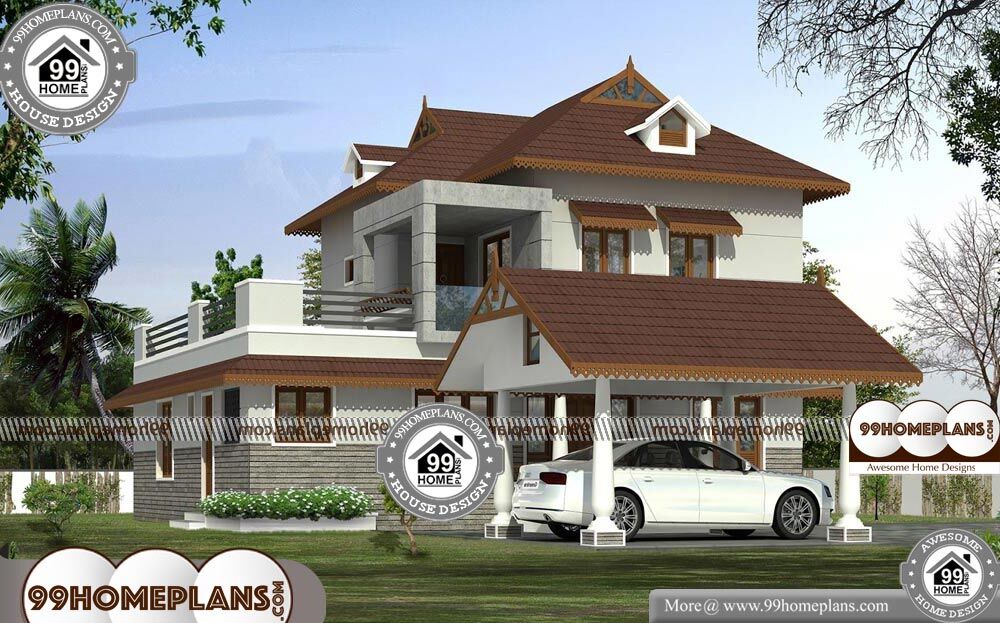 Kerala Home Plans - 2 Story 2326 sqft-Home
