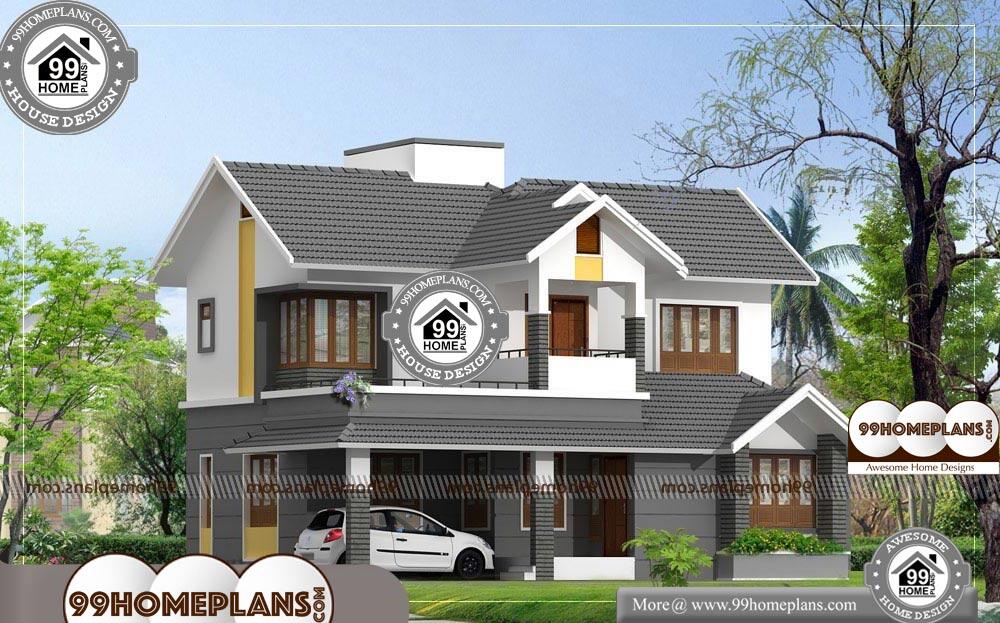 Kerala Homes - 2 Story 1740 sqft-Home