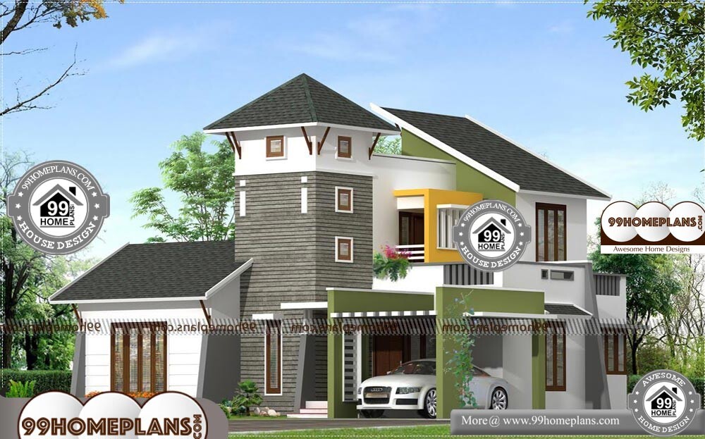 Kerala House Photos - 2 Story 2220 sqft-Home