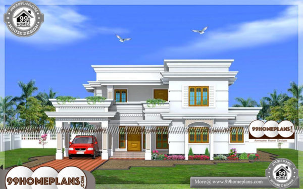 Kerala Style Home Plans And Elevations with Duplex House Design Ideas