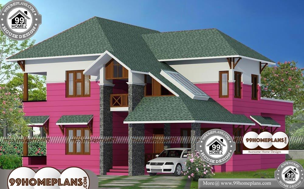 Kerala Traditional Nalukettu House Plans - 2 Story 2015 sqft-Home 
