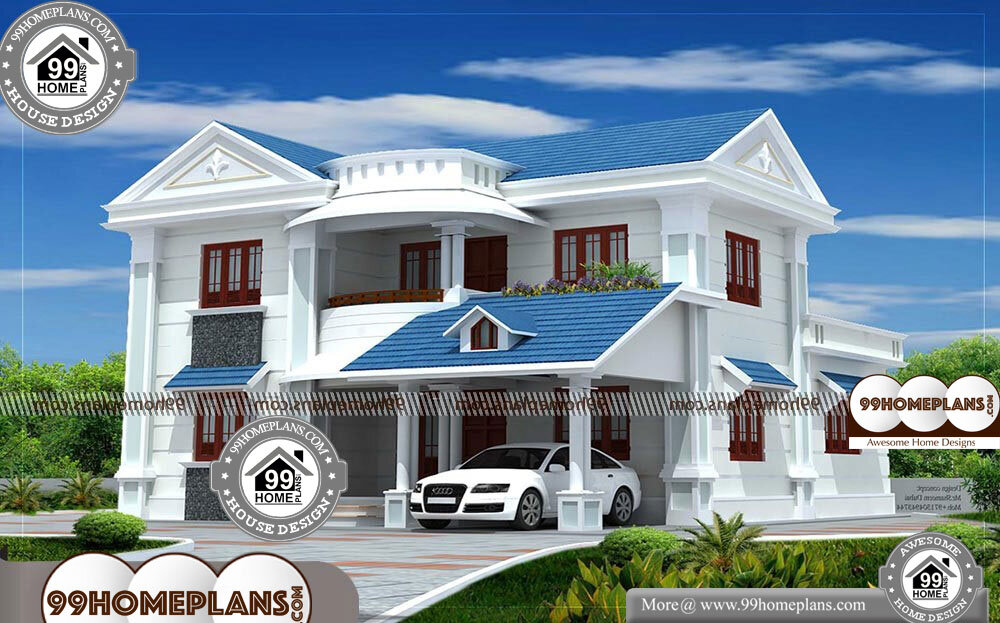 Kerala Traditional Style Homes - 2 Story 2317 sqft-Home