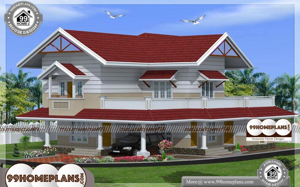 Latest House Designs In Indian - 2 Story 2100 sqft-Home