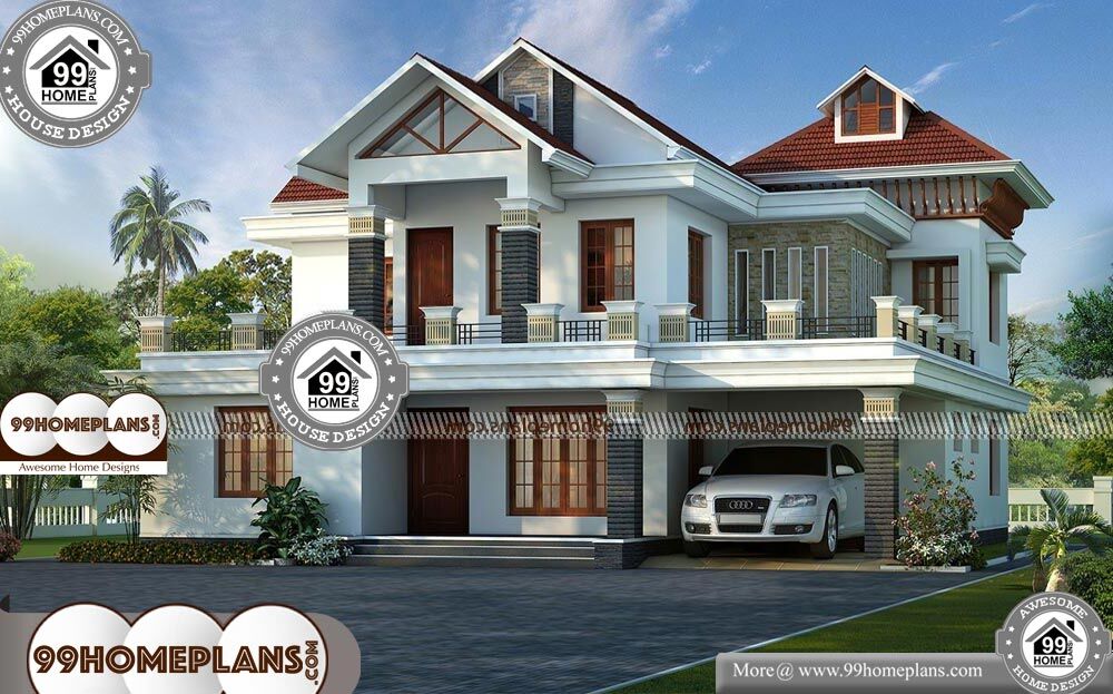 Low Budget House Plans - 2 Story 2900 sqft-Home