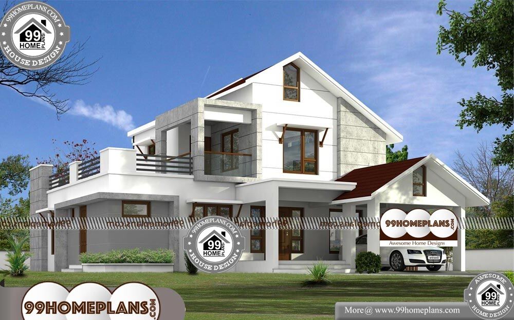 Low Cost 2 Storey House Design - 2 Story 2336 sqft-Home