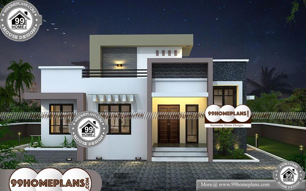 Low Cost Two Storey House Design - 2 Story 1431 sqft-Home