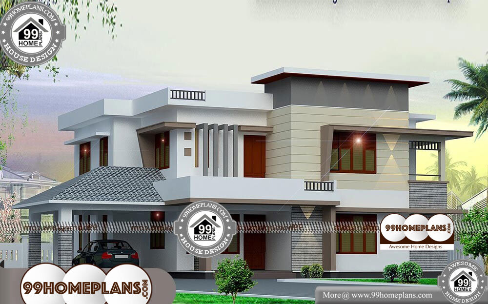 Modern Box Type House Designs - 2 Story 2550 sqft-Home