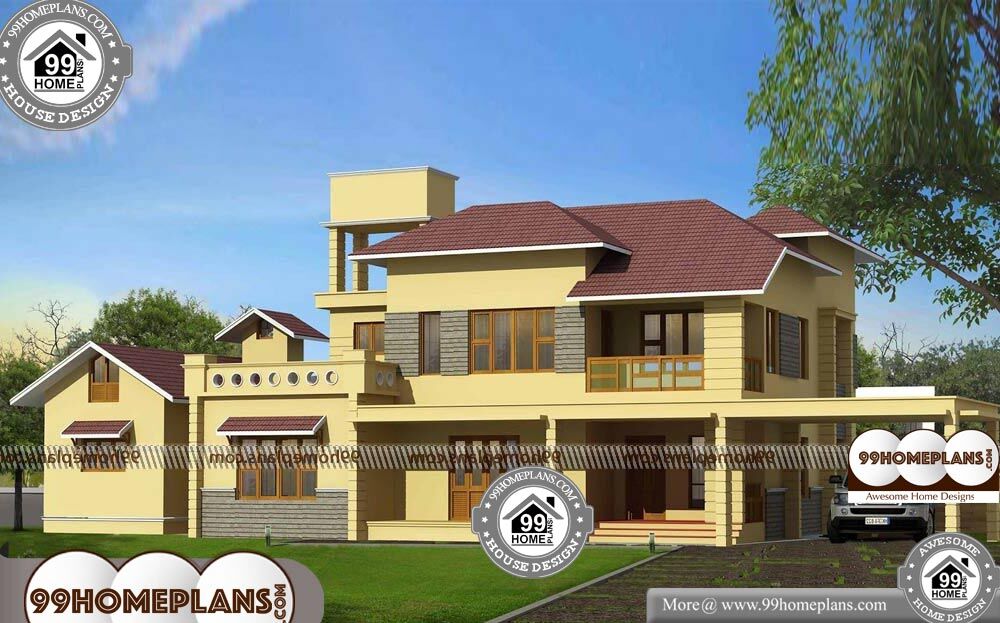 Modern Bungalow Plans - 2 Story 8870 sqft-Home