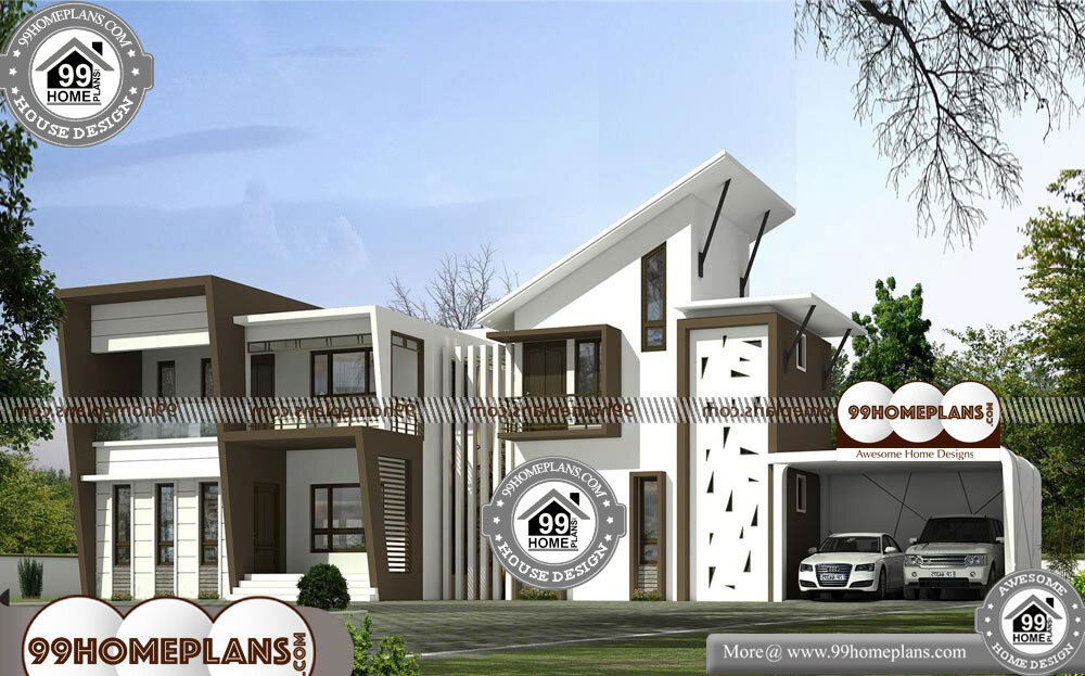 Modern Double Story House Designs - 2 Story 4166 sqft-Home