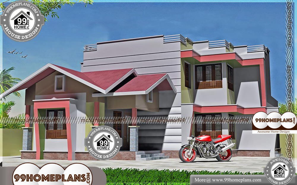 Modern Elevation Designs - 2 Story 1705 sqft-Home