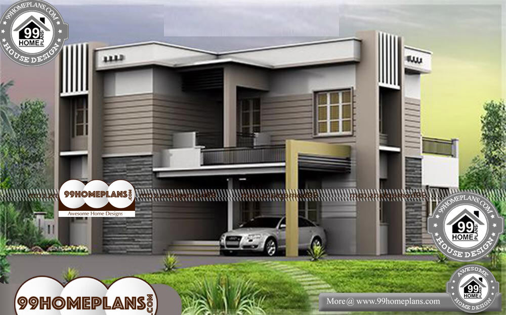 Modern Home Plans With Photos - 2 Story 2175 sqft-Home