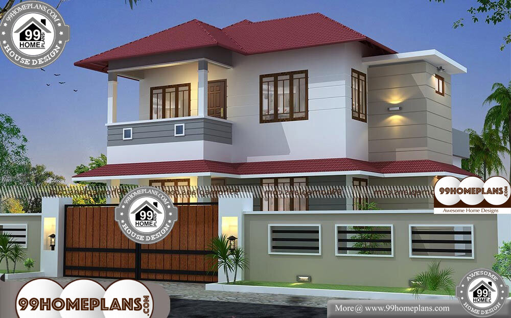 Modern Small House Design - 2 Story 1730 sqft-Home