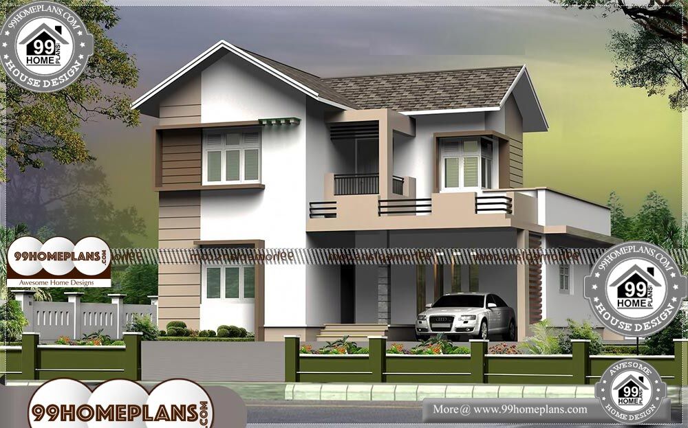 Modern Style House Designs - 2 Story 1956 sqft-Home
