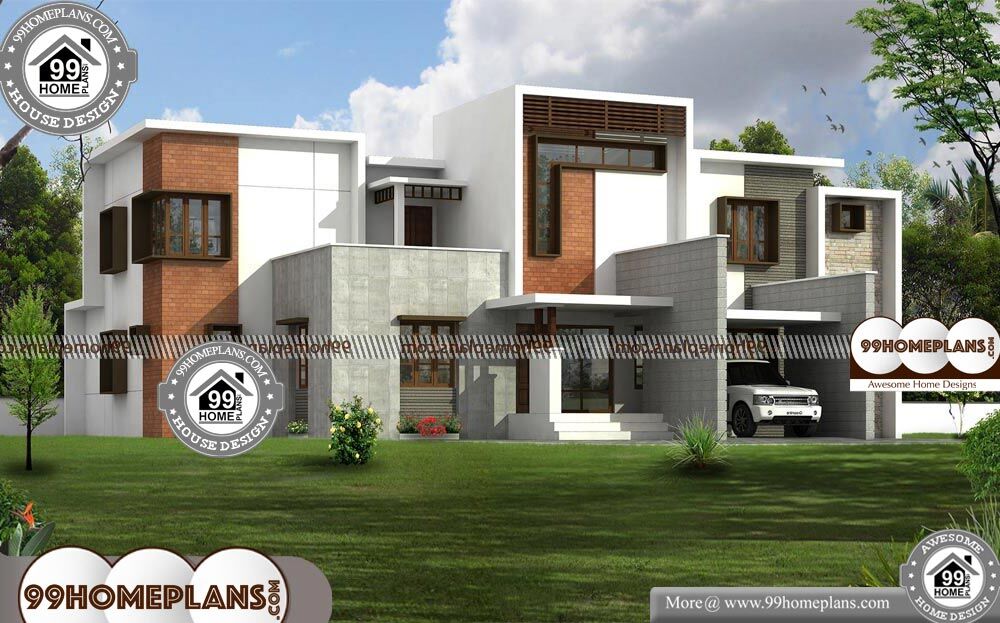 Modern Villa Design - 2 Story 3289 sqft-Home