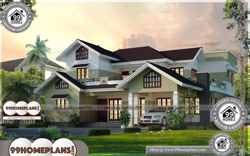Modern Villa Design Plan - 2 Story 3800 sqft-Home