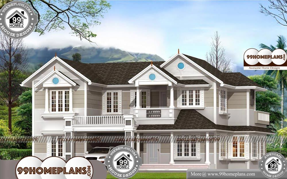 Nalukettu Plan And Elevation - 2 Story 2505 sqft-Home